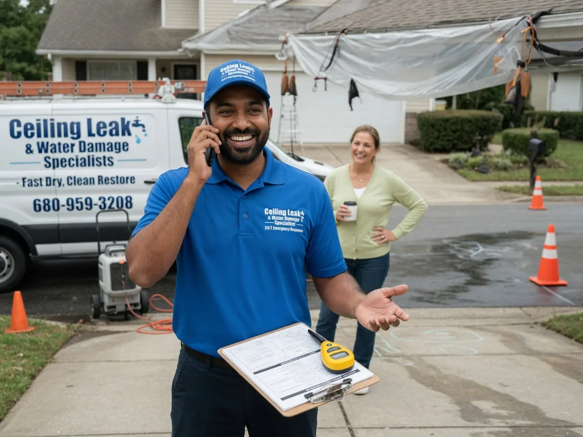 Ceiling Leak Cleanup Hartford, MI FAQs