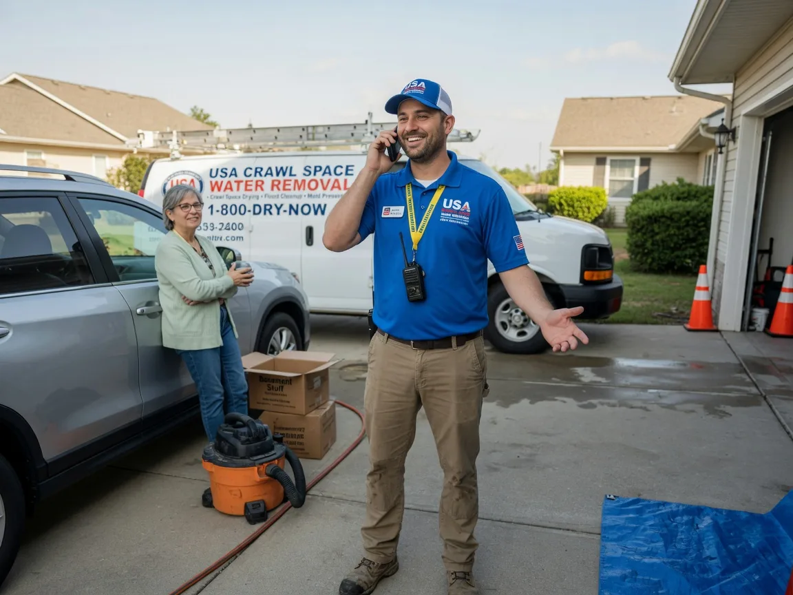 Crawl Space Water Removal Hartford, MI FAQs